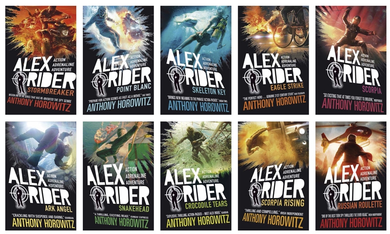 alex rider-covers